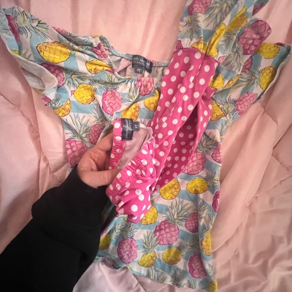 Girls 4T Simply Southerns - top and pants outfit, used - Picture 2 of 2